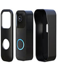 Protective Wall Mount Bracket For Video Doorbell 1st Gen - No Fuss Easy Install Cover Shield, Durable Hard Plastic Mount shown
