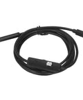 Solid Usb Industrial Endoscope With Six Bright Led Lights And Seven Millimeter Waterproof Probe, showing cable and control button.