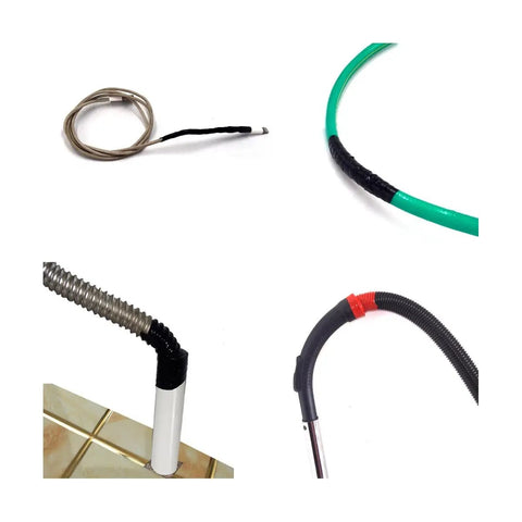 Various uses of 5 Pack Heavy Duty Waterproof Tape For Leaks And Repairs, Ultra Strong Self Fix Seal Tape 1.5M By 2.5Cm on pipes
