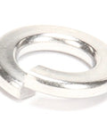 Chrome lockwasher, circular metal washer with a small external tab; for Hobart WL-006-28