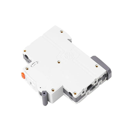 Heavy Duty 25 Amp Rcbo Circuit Breaker With No Hassle Leakage Protection And Slick Overcurrent Guard For Home Wiring Setups, top view showing design and features.