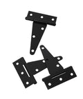 Heavy Duty Stainless Steel Self Closing Reversible Door Hinge Set Built To Last 10 Pieces T Triangle Black Hardware