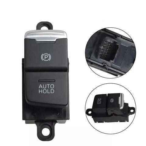 Plug And Play Parking Brake Actuator Electric Control Switch Button For 2017 To 2021 Models with Auto Hold and sleek design.