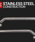 2 Pack Stainless Steel Poly Fender Mounting Kit For Semi Trucks And Trailers Fits 19.5 To 24.5 Inch Tires, steel construction arms