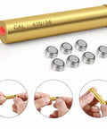 410 Gauge Red Dot Laser Bore Sighter For Rifle Training And Scope Alignment with batteries and setup steps