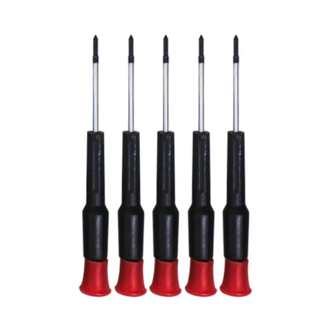 Set of five screwdrivers from 239-Piece All In One Home Tool Set With Carrying Case For DIY Repairs Grab-And-Go Garage Office School Projects