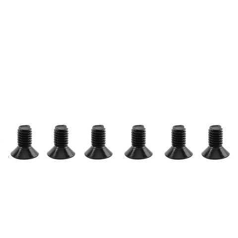 M3 Hex Socket Screws And Nuts Kit, Alloy Steel 250PCS Assorted Bolts Set, M3 X 6mm 8mm 10mm 12mm 16mm 20mm, Flat Head, Perfect For DIY 3D Printing, Sheet Metal, Woodworking And Home Repairs, black flat head screws