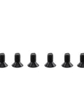 Heavy Duty M3 Hex Socket Screws And Nuts Kit In Alloy Steel, 250Pcs, Includes 150 Screws And 100 Nuts In 6 Lengths M3x6 8 10 12 16 20mm, Perfect For 3D Printing, Woodworking, Sheet Metal And Home Repairs, Flat Head black M3 flat head screws