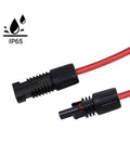 Beefy 20Ft Solar Panel Extension Cable 10 AWG With Male And Female Connectors UV Resistant Waterproof PV Wire TUV Certified