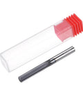 Carbide Chucking Reamer 0.253 Inch 6.42 mm Diameter Straight Flute Straight Shank Machine Reamer for Metal Lathes CNC Machining Centers