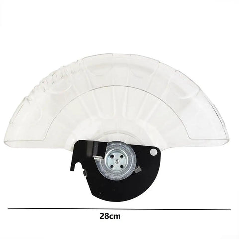 Miter Saw Blade Guard Replacement With Transparent Shield For Aluminum Cutting Machines, 28cm Clear View Safety Guard
