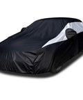 Heavy Duty Waterproof Sedan Car Cover 186 To 202 Inches With Driver Side Zipper UV Protection and Scratch Resistant Inner Coat