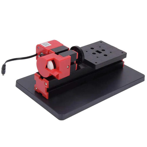 Fesjoy Mini Sanding Lathe Polishing Tool 24W Woodworking Machine for Metal Plastic And DIY Crafts High Speed 20000Rpm on black base