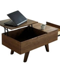Two Pack Hydraulic Lift Top Hinges For Coffee Tables Featuring Quiet Soft Close Action And Smooth Glide Motion legit heavy duty cabinet fold hardware upgrades coffee table with raised top and laptop.