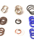 Graco 695 795 3900 Paint Sprayer Pump Repair Kit 248212 with sealing rings and stainless steel balls displayed