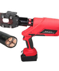 Beefy Battery Powered 60KN Hydraulic Cable Cutter Portable Ratchet Wire Cutter For 40mm Copper Aluminum And Armored Cables Heavy Duty Electric Cutter