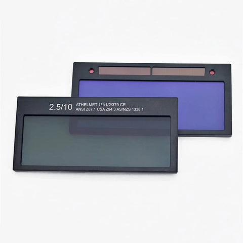 Auto Darkening Welding Lens For 2x4 25 Inch Hoods With Fixed Shade 10 True Color Technology Battery Free Fast Response