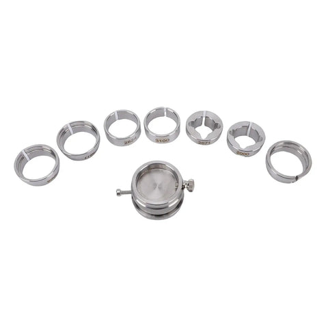 Pro Grade Watch Movement Fixing Kit, 8 Piece Stainless Steel Movement Holder Base with repair tools for watch movements