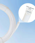 PTFE Filament Tube 2.5mm ID 4mm OD 5m With 2 Couplers And Tubing Cutter For Bambu Lab X1 X1C P1P P1S A1 A1 Mini Prusa 3D Printer