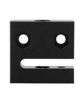 Front view of Anti Backlash T8 Lead Screw Nut Block for 3D Printer and CNC Machines 8mm Diameter Nut T Type Nut Holder
