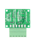 Top view of 0-10kHz To 0-10V Frequency Converter Module With Optical Isolation For PLC Interface, showing circuit board details.