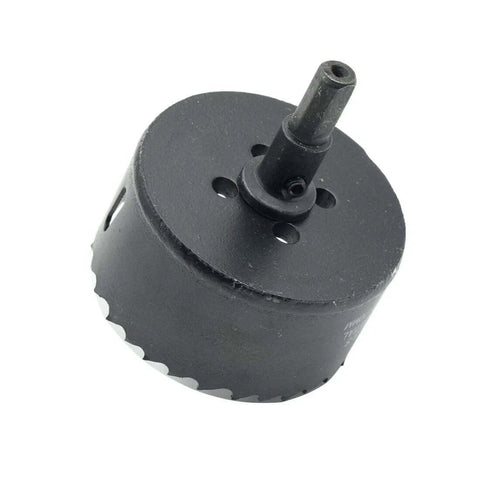Bimetal hole saw cutter, 2-3/4 inch (70 mm), triangle-shank, black