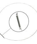 Washer Door Ring Clamp Replacement For Whirlpool Maytag Kenmore Front Load Washers Boot Seal Retaining Ring, coiled spring design