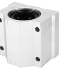 Heavy Duty Aluminum 40mm Linear Motion Ball Bearing Slider Block For Cnc Machinery And Precision Automation showing the robust aluminum structure.