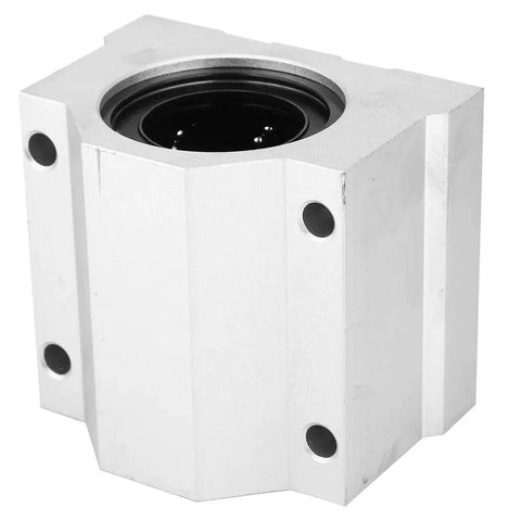 Heavy Duty Aluminum 40mm Linear Motion Ball Bearing Slider Block For Cnc Machinery And Precision Automation showing the robust aluminum structure.