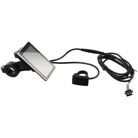 5 Pin E Bike LCD Display Screen For Electric Scooters And Bikes, Speedometer Panel With Control, Replacement Dashboard, Plug And Play