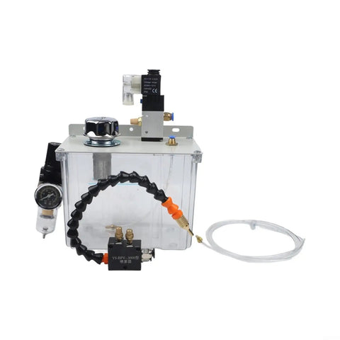 BildeeMait 3L Coolant Mist Sprayer Pump For Cnc Machine Tools With 110V Power Cord High Performance Spray Cooler Large Oil Tank Capacity Ensures Continuous Lubrication And Effective Cooling Without Interruptions