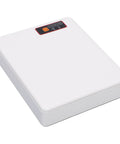 Rock Solid Mini Ups Battery Backup 16000Mah For Router And Modem Us Plug Portable Surge Protector, compact white unit.