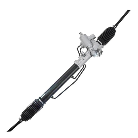 Heavy Duty Power Steering Rack Compatible With VW Golf Jetta 1985-1992 showing metal construction and rubber boots for durability.