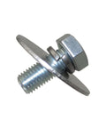 Close-up of a steel heavy duty clutch bolt for Predator 212Cc 6.5Hp, designed for mini bikes and go karts.