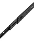 Heavy Duty 12 Inch Full Extension Drawer Slides Set Of 5 Pairs With Ball Bearing Black Telescoping Side Mount Cabinet Slides For Kitchen Dresser