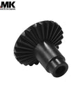 Two Piece Metal Bevel Gear Set 12T 24T Beefed Up Upgrade For 1 By 18 RC Crawler Cars Including Axle Ring Pinion And Helical Gears