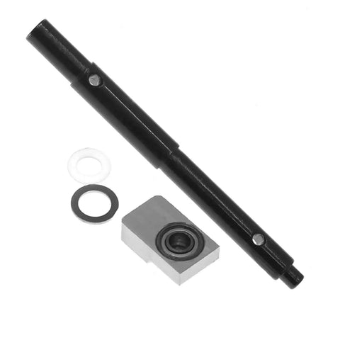 Heavy Duty Medium Carbon Steel Spur Gear With Cush Drive Shaft And Bearing Mount Bracket for XMaxx 8S XRT, close-up view