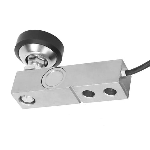Load Cell Weight Sensor 1T Or 3T Option, aluminum alloy, side view, with cable and roller, ideal for digital electronics, parallel mount.