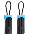 2 Pack Seat Belt Bypass Harness Plugs For Cars Trucks UTVs Lawn Mowers Golf Carts Durable Bypass Plug With Easy Simulator Installation