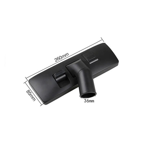 YPHQMNU Wide Floor Brush Nozzle Head With 36Mm Inner Diameter For Industrial Vacuum Cleaners Easy To Disassemble And Clean Flexible Angle Adjustment Ensures Tight Fit Against Ground Leaving No Dead Corners For Thorough Dust Removal And Maintenance