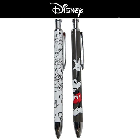 Mickey Mouse Pen Set 2 Pack Click Pens For School, Journaling, And Everyday Note Taking, totally cute cartoon pens design