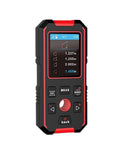 Dead On Wall Scanner And Stud Finder With Built In Laser Distance Measure And Live Wire Detection To Crush Your Diy Renovation Jobs With Zero Sweat Required handheld device displaying measurements