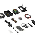 8 Gang Switch Panel System With IP68 Control Box Splash Proof Panel 60 Amp Resettable Breaker Six Extra Fuses kit components
