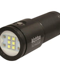 VL 4600 Lumen Video Light With Crisp 6500K Output, 120 Degree Beam, four power levels, black cylindrical design