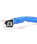 Heavy Duty Electric Scissors And Fabric Cutter Shears For Leather And Cloth With 4500 RPM Power, 10.6 inch cutting tool.