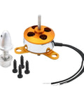 Beefed Up Brushless Drone Motor With Mount And 10A ESC For Quadcopters And Drones, Supports 2200KV, 2700KV, 2900KV And 3200KV