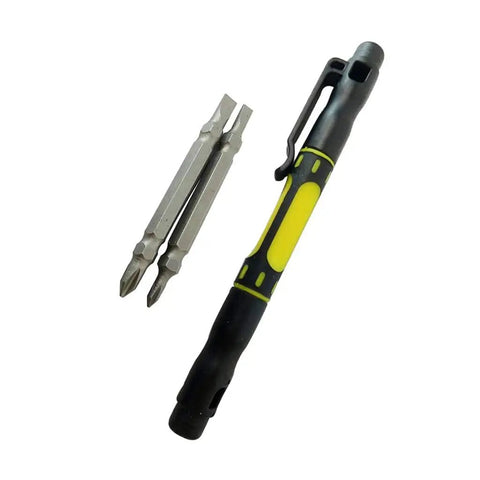 Four In One Pocket Screwdriver Pen Kit With Spare Bits For Smartphones Tablets Eyeglasses And Watches lightweight screwdriver with bits