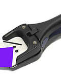 Deluxe Corner Rounder Punch Pro Grade 2.5mm Radius Heavy Duty Handheld Cutter with PVC card and precision steel die.