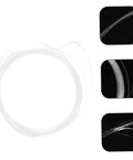 Glasses Repair Thread Kit For Half Frame Eyewear Lanyard And Wire Repair Tool For Quick DIY Maintenance And Tightening Of Specs Roll With Durable Stainless Steel Thread, showing coiled stainless steel thread with detail views.