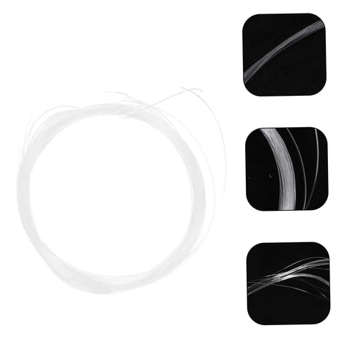Glasses Repair Thread Kit For Half Frame Eyewear Lanyard And Wire Repair Tool For Quick DIY Maintenance And Tightening Of Specs Roll With Durable Stainless Steel Thread, showing coiled stainless steel thread with detail views.